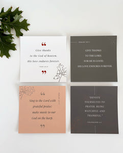 Thankful Scripture Packs